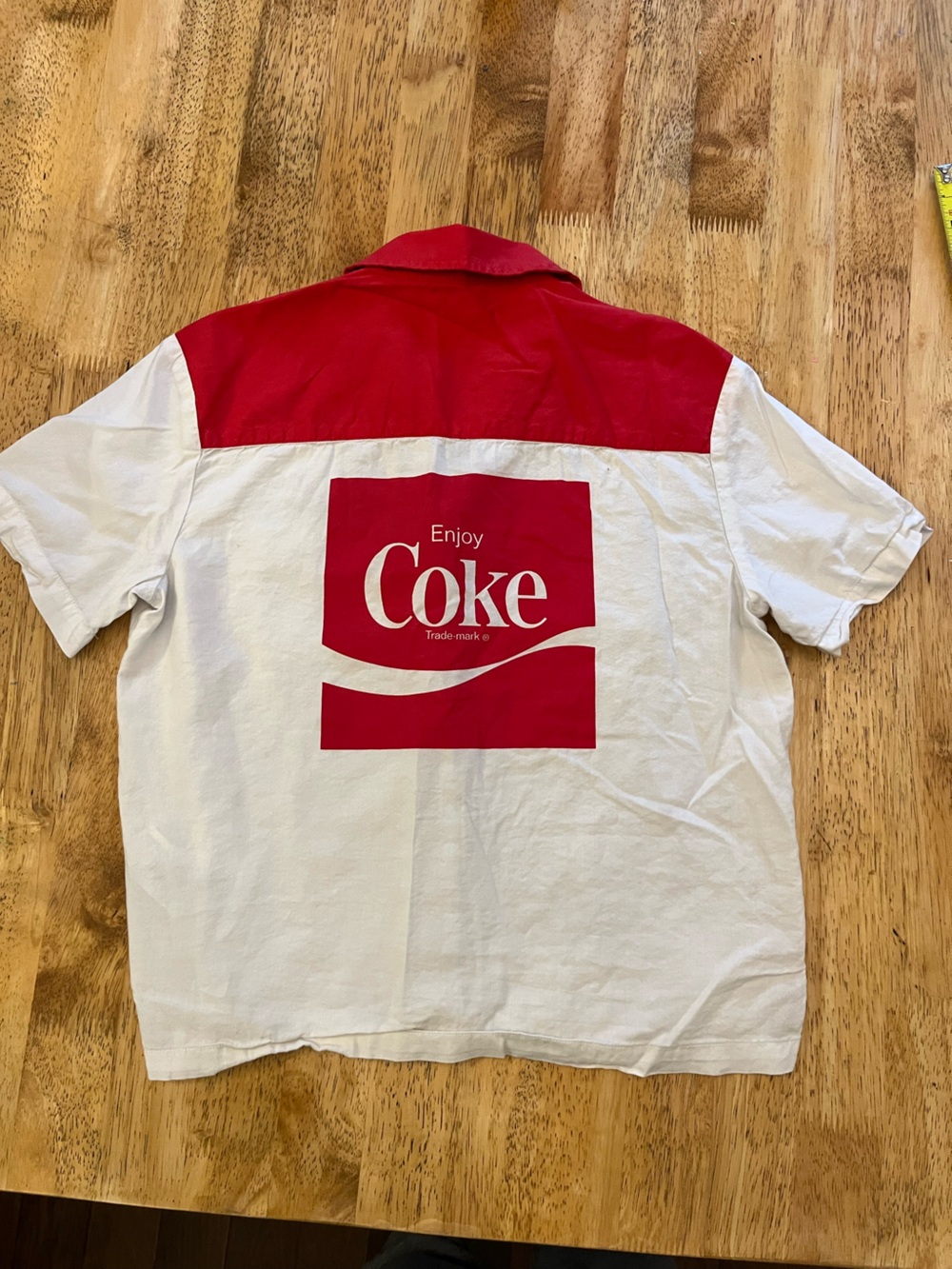 Coca-Cola x Brixton Button Up Shirt Jacket Red White Colorblock